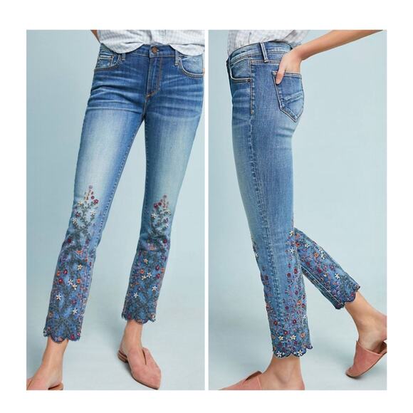 Driftwood Candace Embroidered Denim - Picture 1 of 6